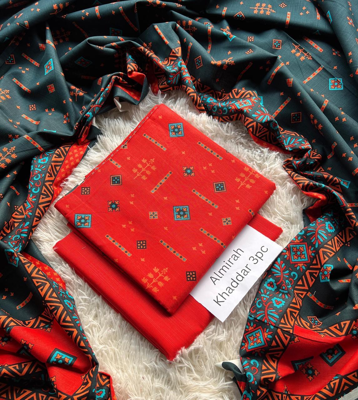 Almirah & Orient β Khaddar Collection 2025 (3-Piece Unstitched Suit)