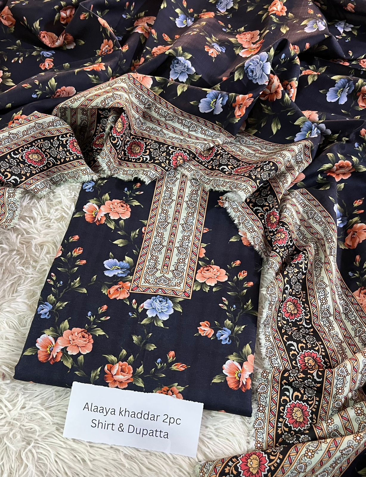 Alaya Khaddar 2-Piece Printed Winter Collection 2025 – Premium Khaddar Suit