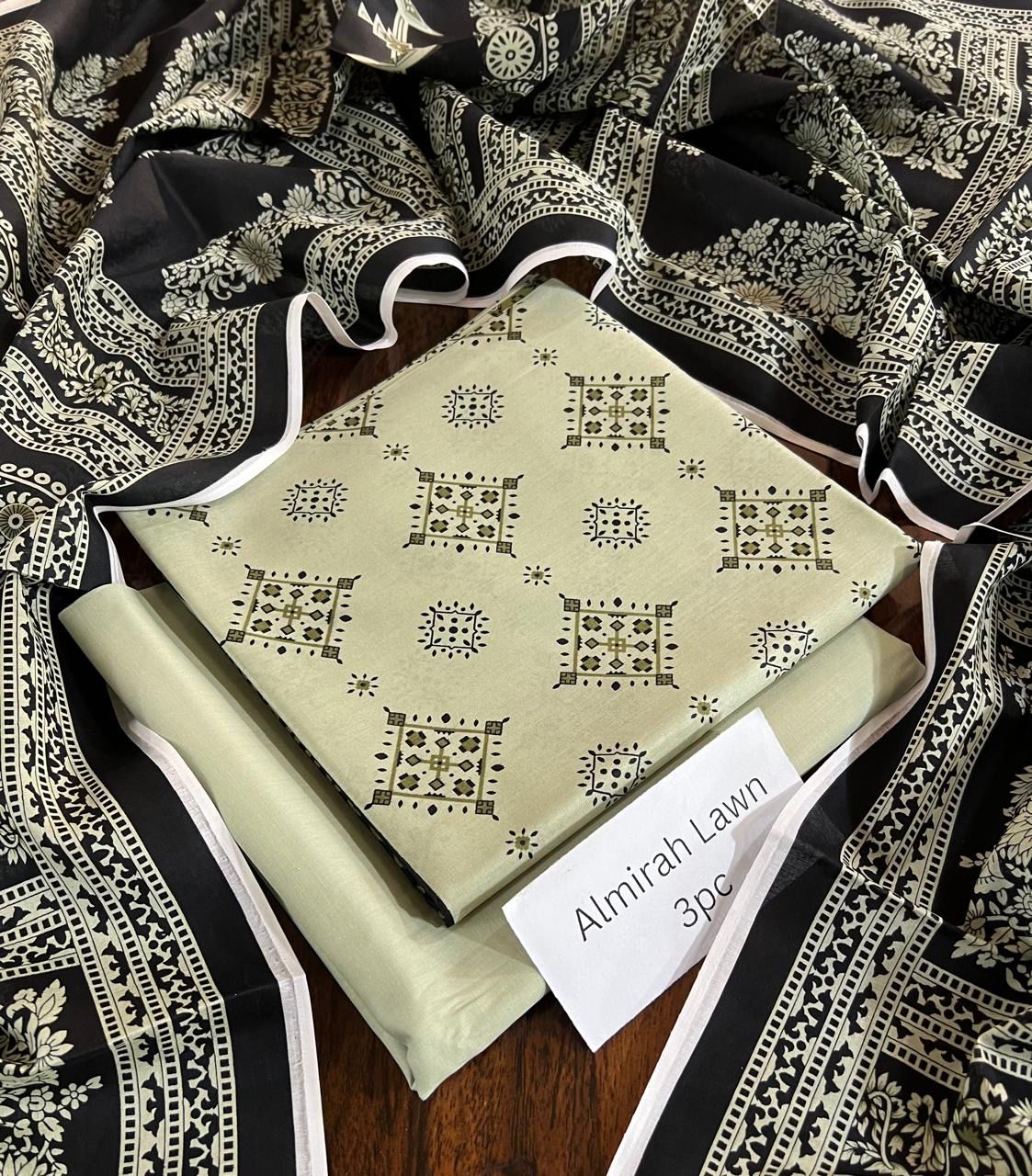 Almirah & Chunri by Outfit 2026 Original Printed Lawn 3-Piece Suit – Summer Collection