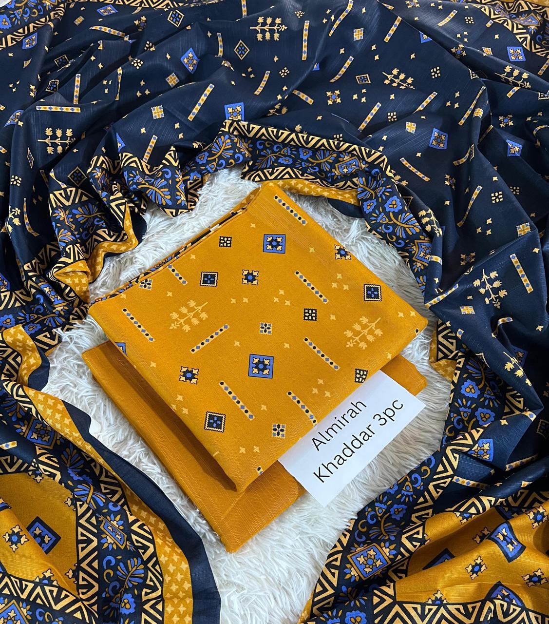 Almirah & Orient – Khaddar Collection 2025 (3-Piece Unstitched Suit)