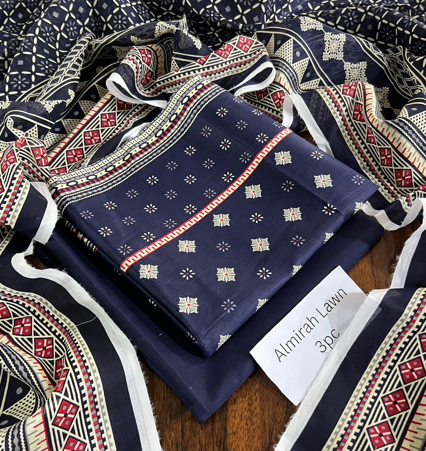 Almirah & Chunri by Outfit 2026 Original Printed Lawn 3-Piece Suit – Summer Collection