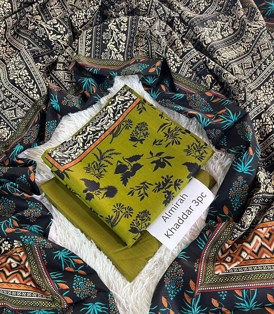 Almirah & Orient – Khaddar Collection 2025 (3-Piece Unstitched Suit)