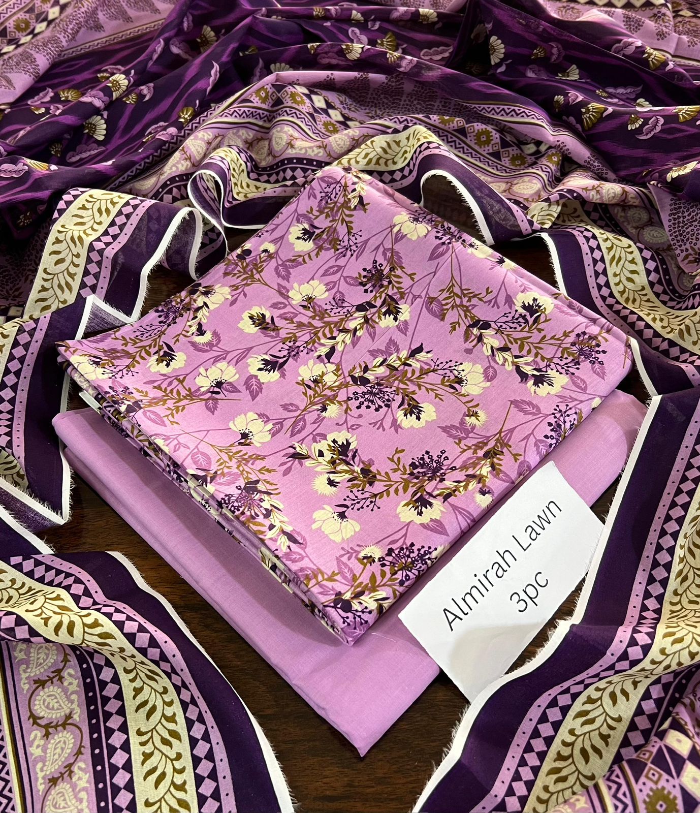 Almirah & Chunri by Outfit 2026 Original Printed Lawn 3-Piece Suit – Summer Collection