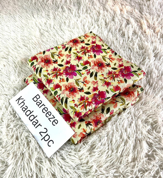 Bareeze Inspired Khaddar 2-Piece Winter Collection 2025 – Premium Soft Khaddar