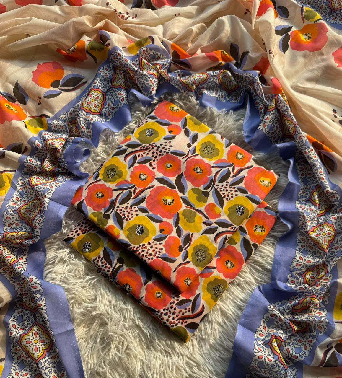 Sapphire Lawn 3-Piece Digital Printed Collection 2025 – Premium Summer Lawn Suit