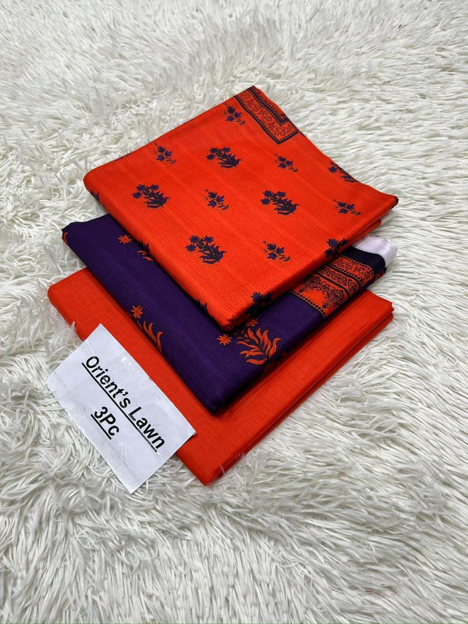 Orient Opening 2025 Printed Lawn 3-Piece Suit – Premium Summer Lawn Collection