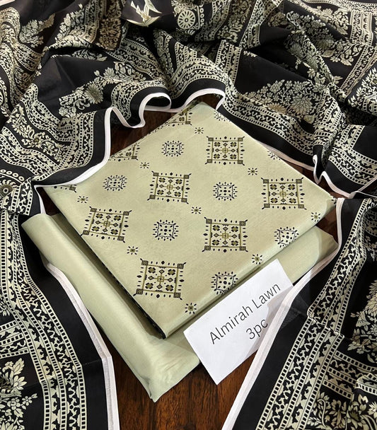 Almirah & Chunri by Outfit 2026 Original Printed Lawn 3-Piece Suit – Summer Collection