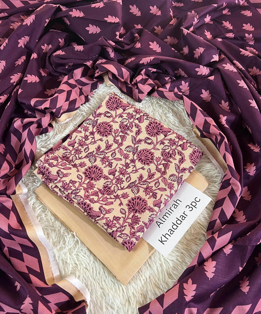 Almirah & Orient – Khaddar Collection 2025 (3-Piece Unstitched Suit)