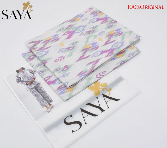 Saya Latest Volume 2026 Original Printed Lawn 2-Piece Suit – Premium Summer Collection