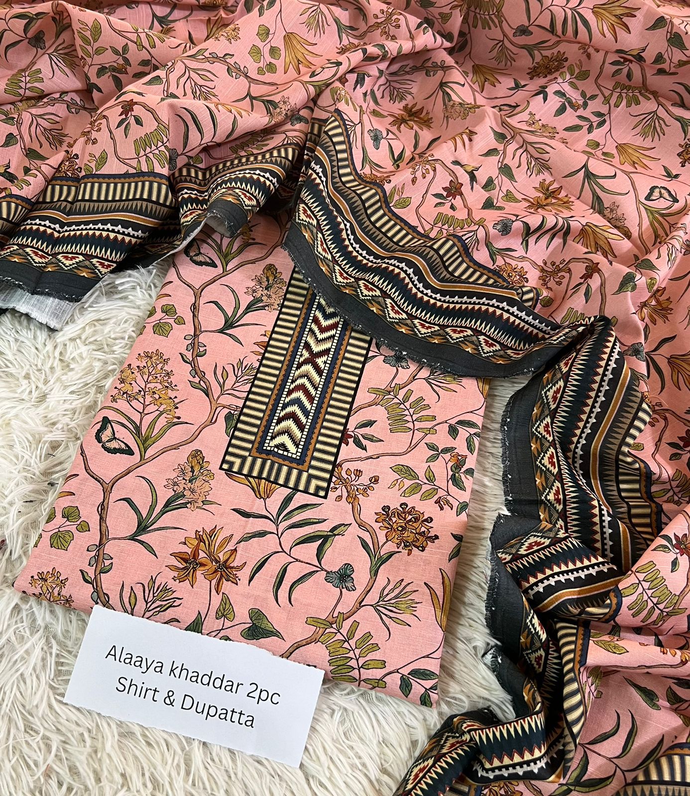 Alaya Khaddar 2-Piece Printed Winter Collection 2025 – Premium Khaddar Suit