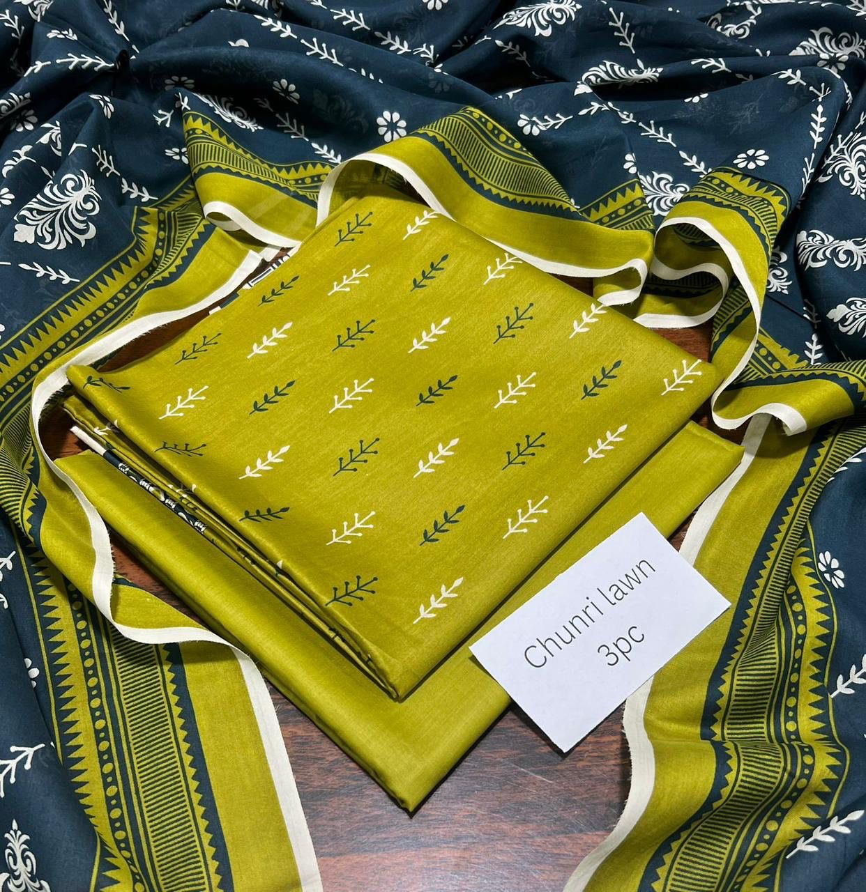 Almirah & Chunri by Outfit 2026 Original Printed Lawn 3-Piece Suit – Summer Collection