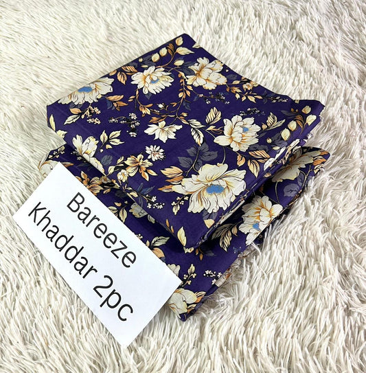 Bareeze Inspired Khaddar 2-Piece Winter Collection 2025 – Premium Soft Khaddar