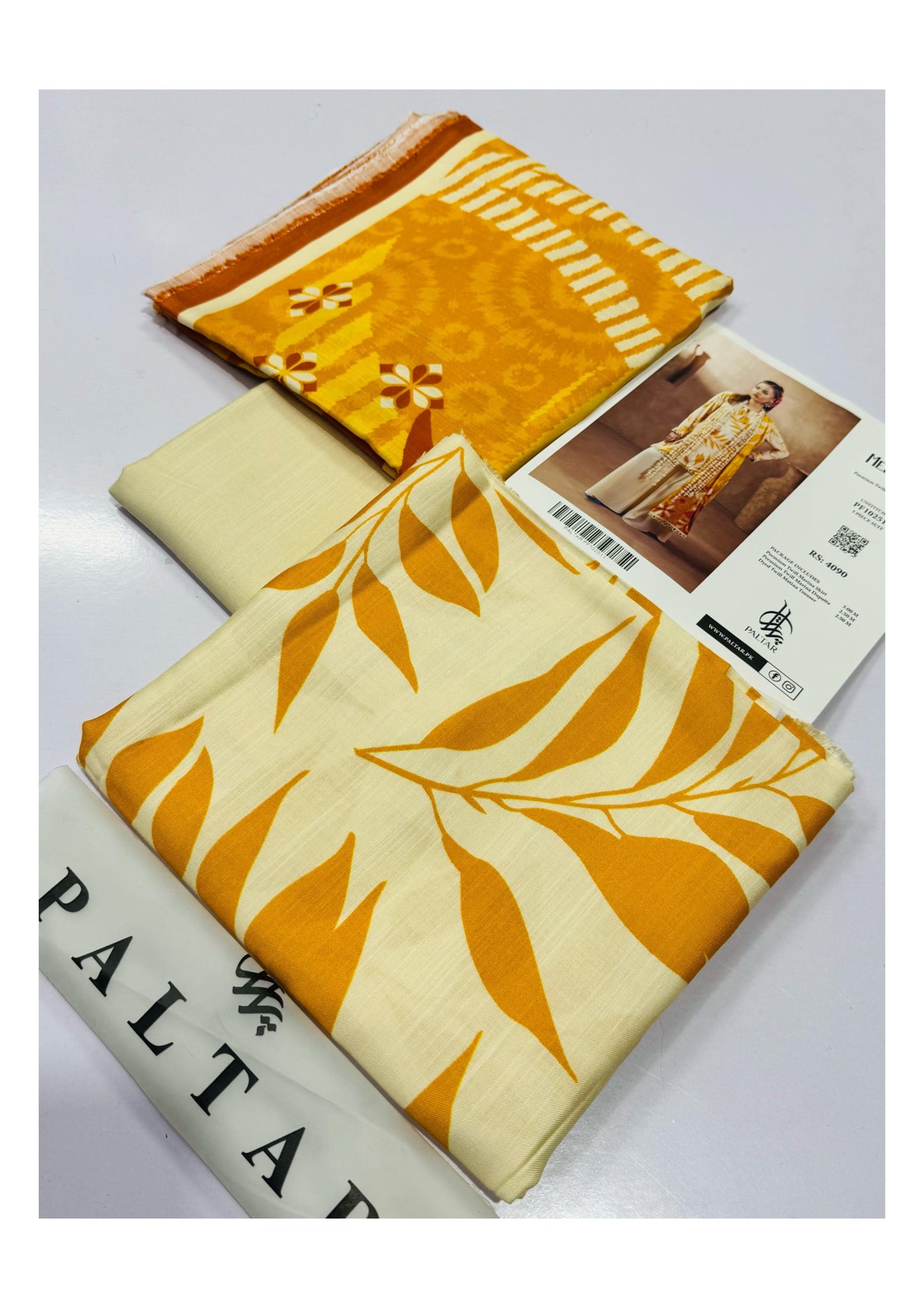 Meem Saab by Paltar | Twill Marina 3PC Winter Collection 2025