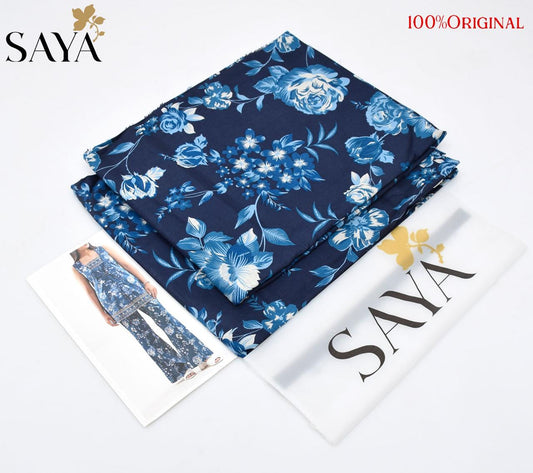 Saya Latest Volume 2026 Original Printed Lawn 2-Piece Suit – Premium Summer Collection