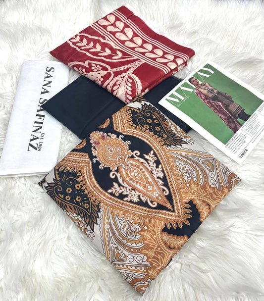 Sana Safinaz 2026 Original Digital Print Lawn 3-Piece Suit – Premium Summer Collection