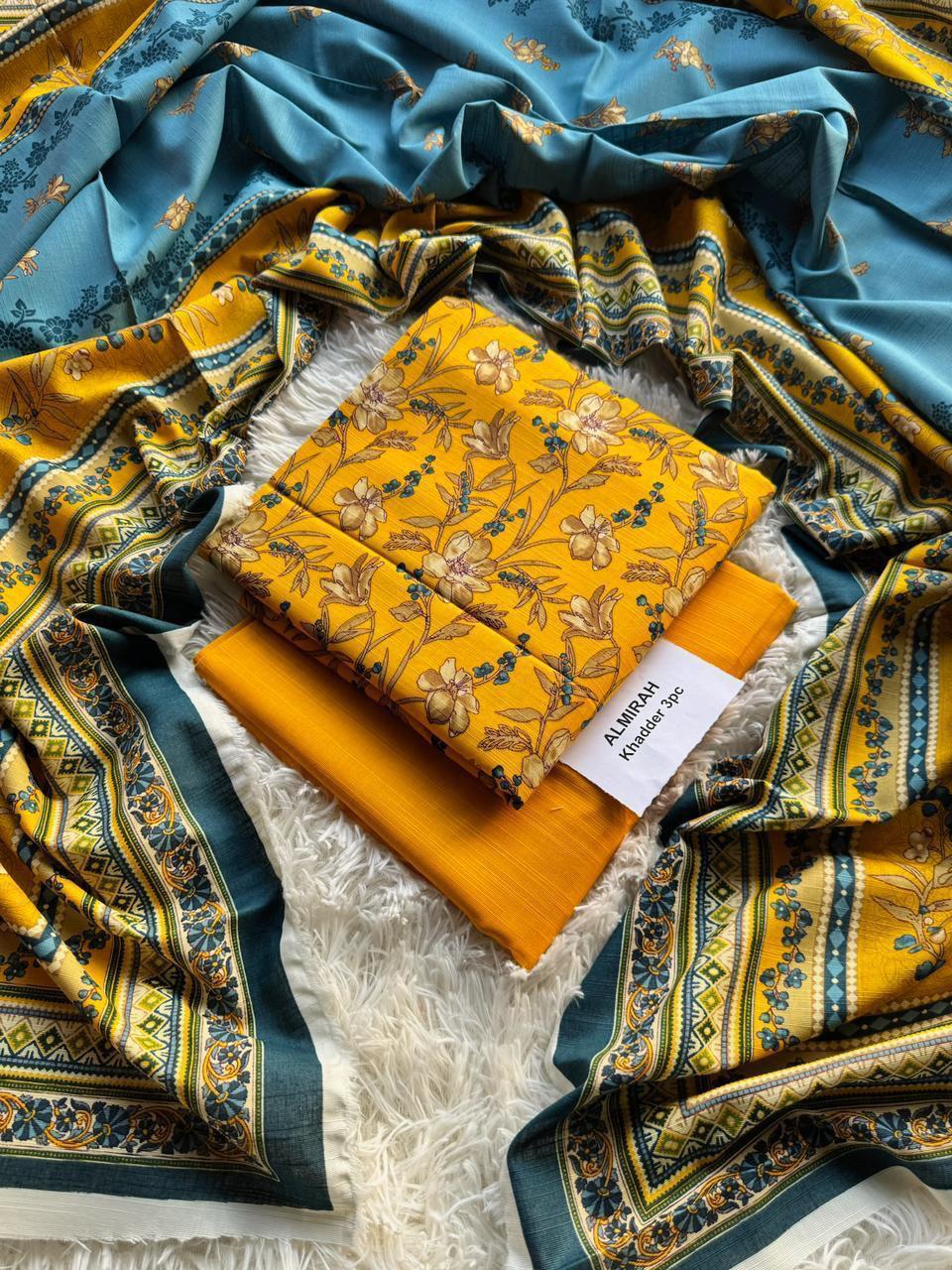 Almirah & Orient – Khaddar Collection 2025 (3-Piece Unstitched Suit)