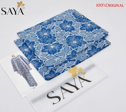 Saya Latest Volume 2026 Original Printed Lawn 2-Piece Suit – Premium Summer Collection