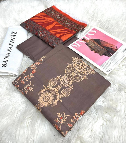 Sana Safinaz 2026 Original Digital Print Lawn 3-Piece Suit – Premium Summer Collection