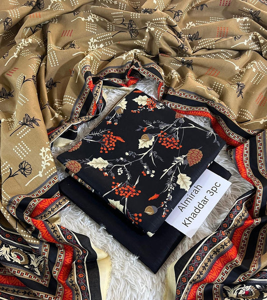Almirah & Orient – Khaddar Collection 2025 (3-Piece Unstitched Suit)