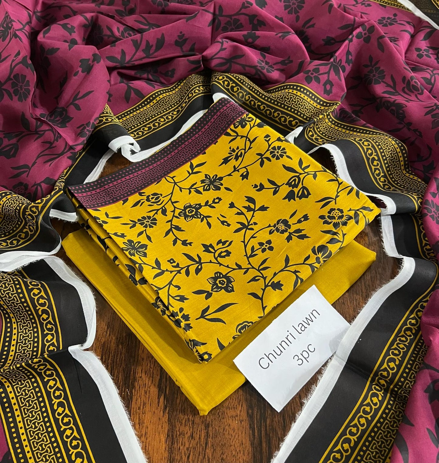 Almirah & Chunri by Outfit 2026 Original Printed Lawn 3-Piece Suit – Summer Collection