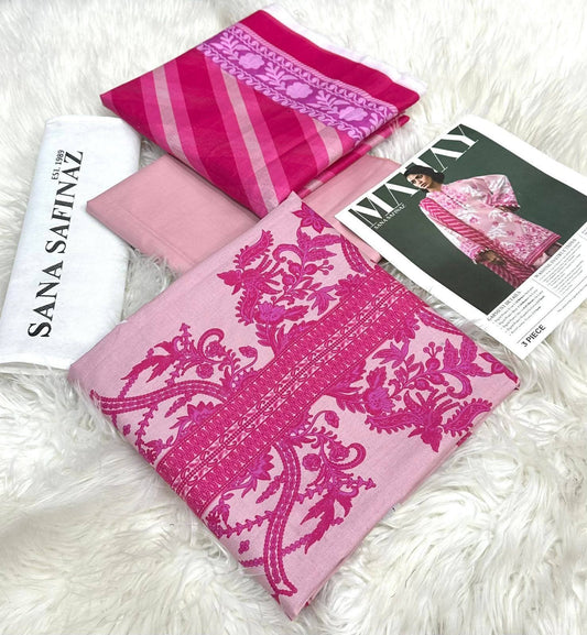 Sana Safinaz 2026 Original Digital Print Lawn 3-Piece Suit – Premium Summer Collection