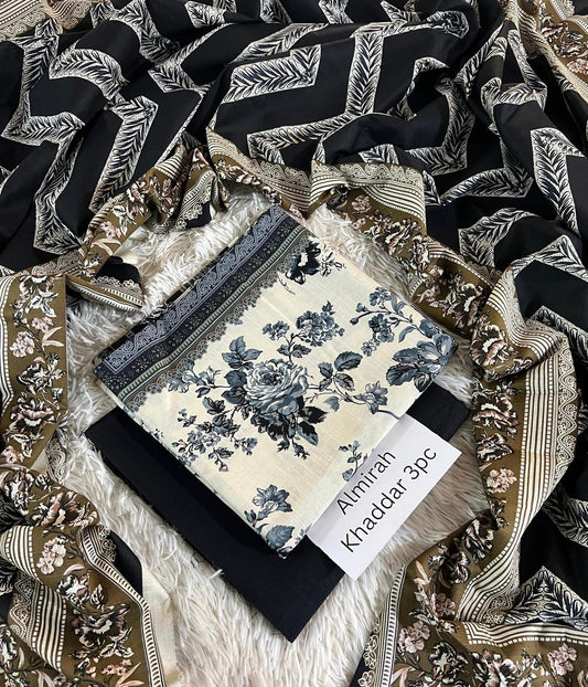 Almirah & Orient – Khaddar Collection 2025 (3-Piece Unstitched Suit)